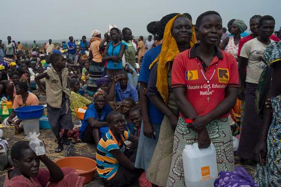 Güney Sudan’da on binler iç savaş ve açlıktan kaçıyor