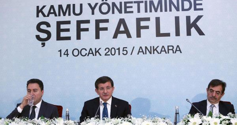 Davutoğlu 'Kamuda Şeffaflık Paketi'ni açıkladı