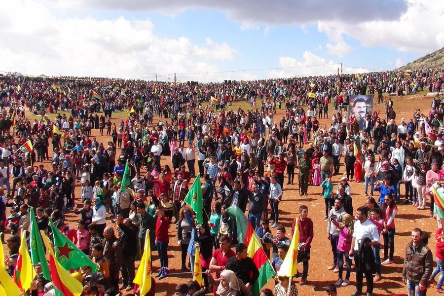 Rojava Newroz’u kutladı 