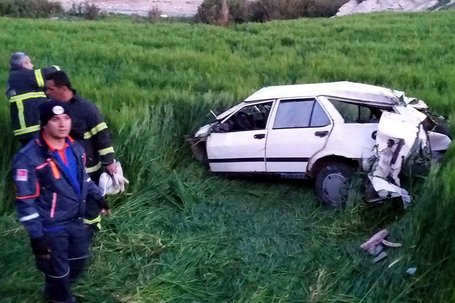 Kilis'te trafik kazası: 1 ölü, 2 yaralı