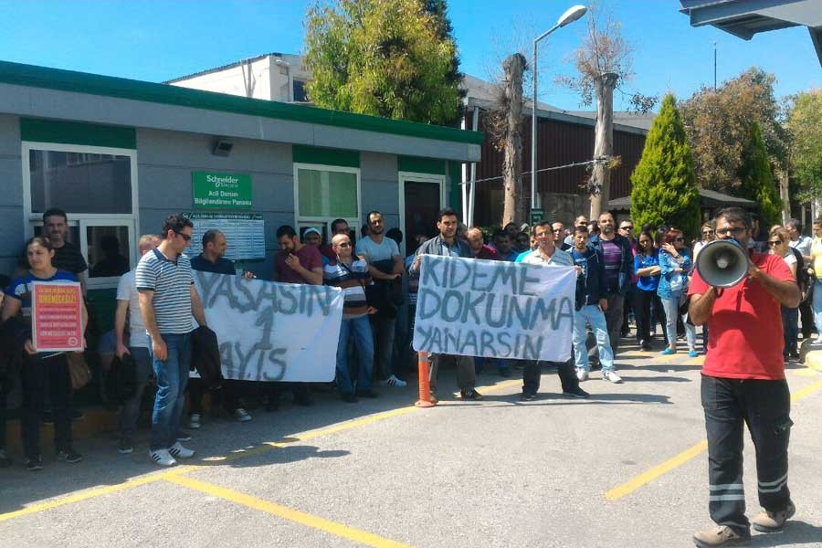 Schneider işçileri ‘Kıdeme dokunma yanarsın’ diyecek