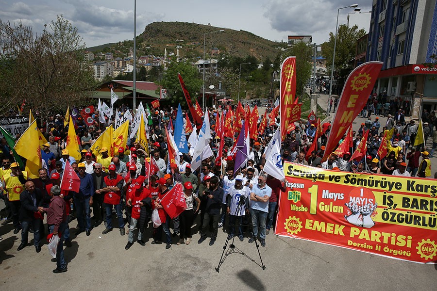 Dersim'de 1 Mayıs ortak ve kitlesel kutlandı