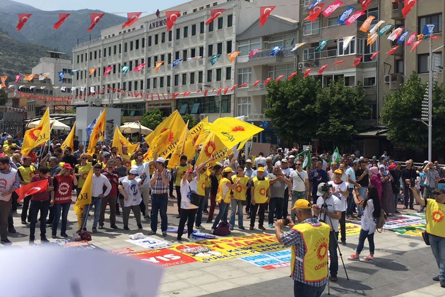 Manisa’da 1 Mayıs'ta talepler dile getirildi