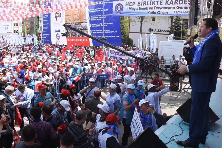 Memur-Sen, 1 Mayıs'ı Kütahya'da kutladı