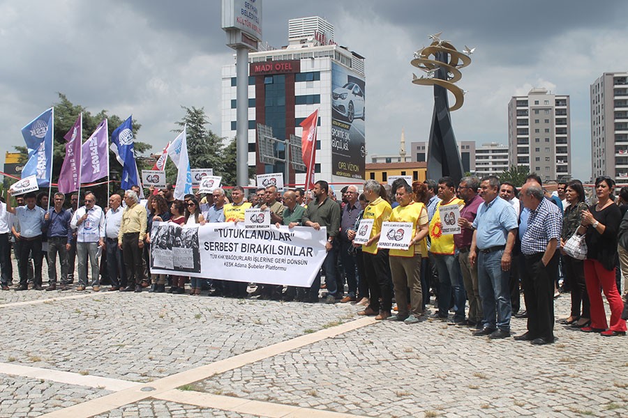 Adana'dan Gülmen ve Özakça çağrısı: Derhal serbest bırakın!