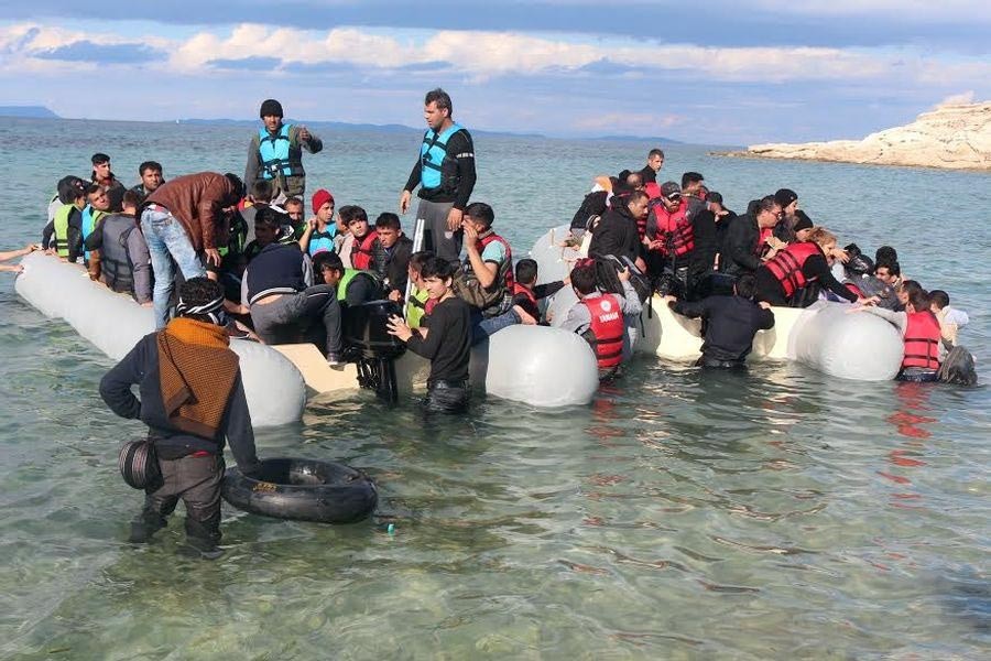 Bodrum'da 24 mültecinin geçişi engellendi