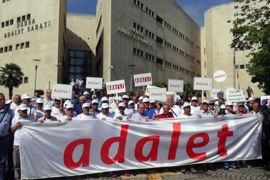 CHP'liler Bursa'da 'Adalet Yürüyüşü' başlattı