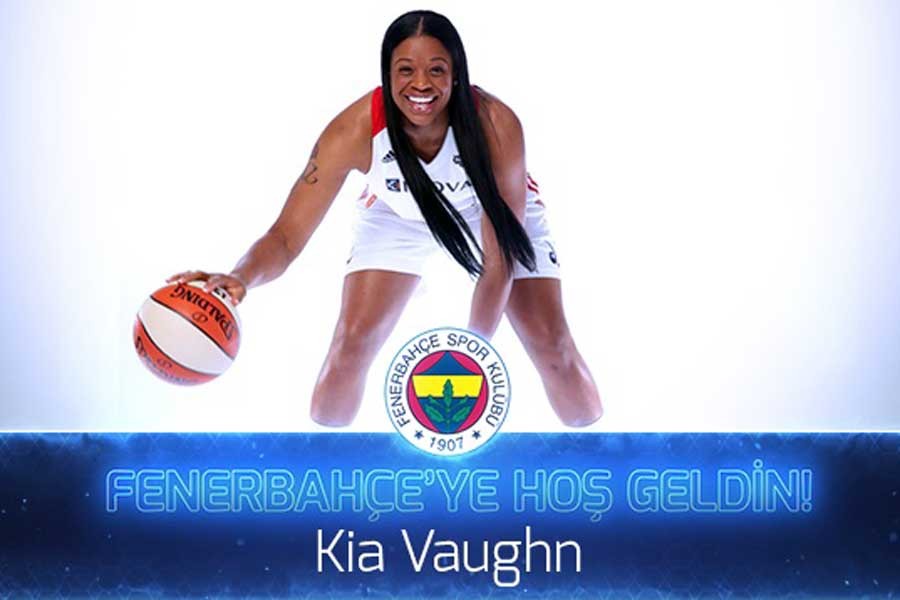 Fenerbahçe'ye ABD'li pivot: Kia Vaughn