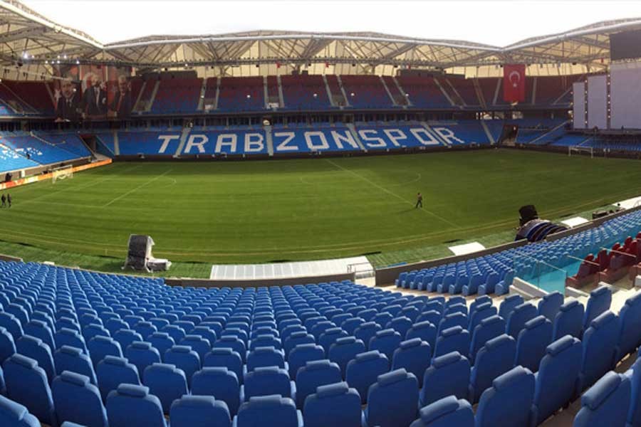 Trabzonspor Stadı: Su basıyor, UEFA kriterlerini taşımıyor