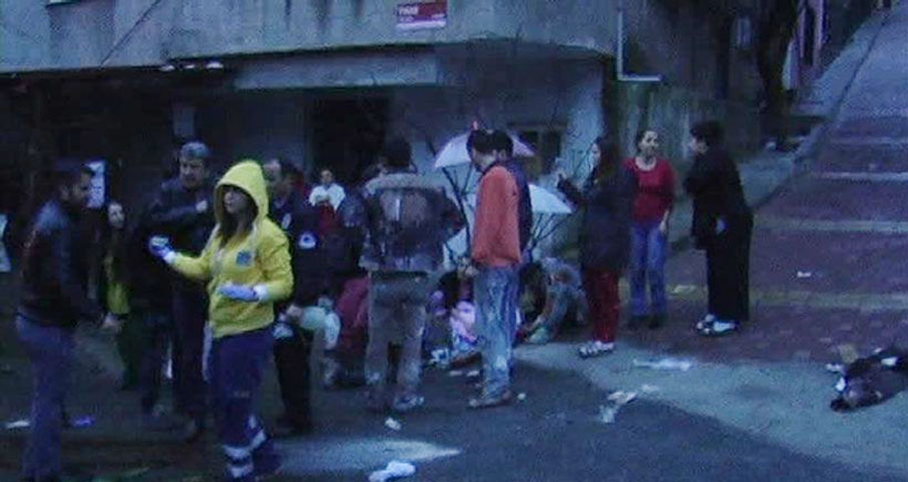 Gülsuyu'da inşaat işçilerine saldırı