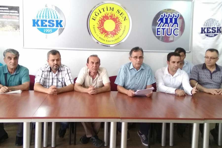 KESK Antep Şubesi: Emeğin ortak mücadelesini büyütelim