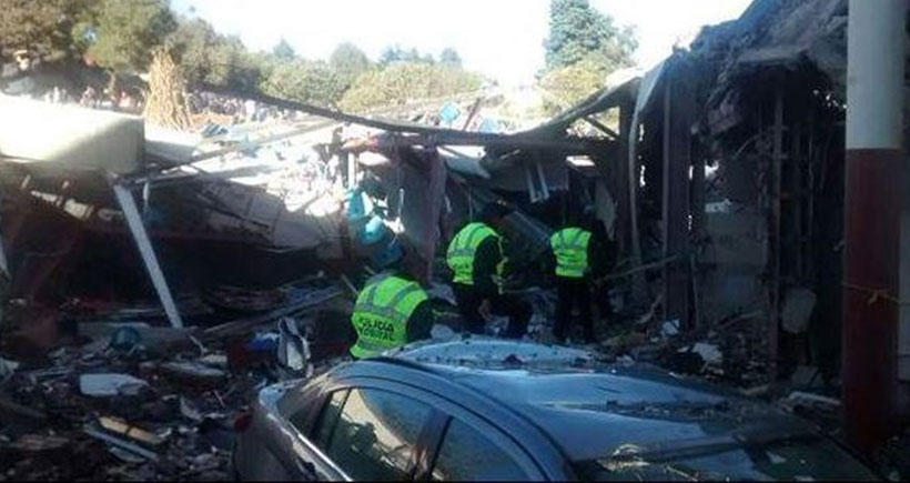 Meksika’daki patlamada bir çocuk hastanesi tamamen çöktü: 7 ölü