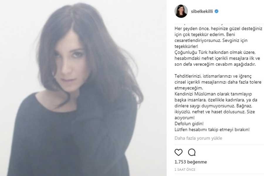 Sibel Kekilli: Defolun gidin!