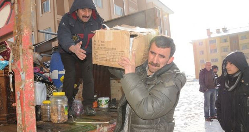 Depremzedeler konut işgal etti!