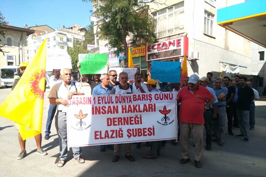 İHD Elazığ Şubesi: Savaş kışkırtılıcılığına dur diyelim