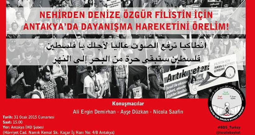 Antakya’da Filistin paneli