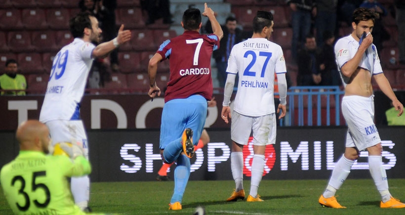 Trabzonspor, Kayseri Erciyespor'u 2 golle geçti