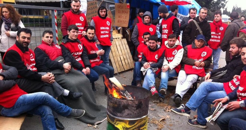 Paksan işçilerinden sendika başkanlarına: Ölmek var dönmek yok