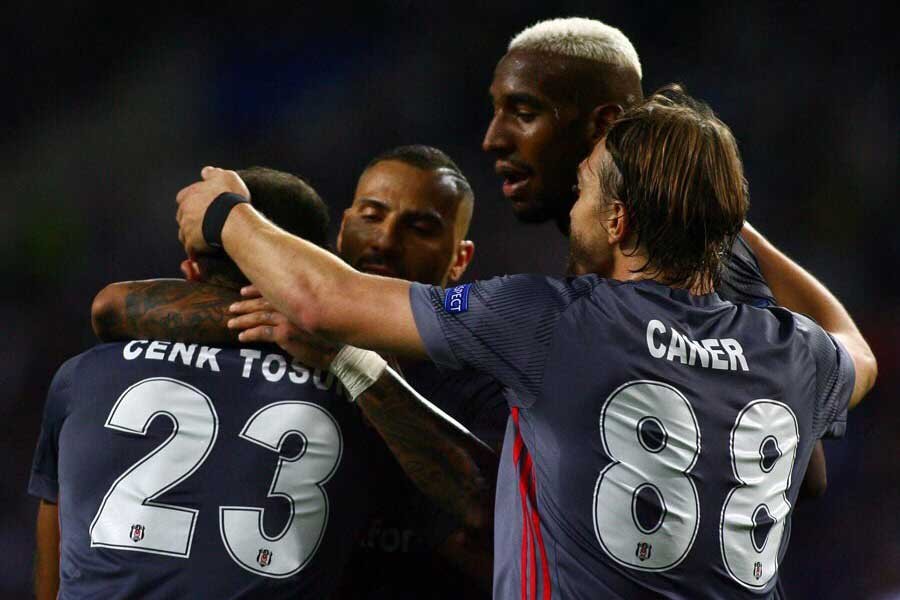 Beşiktaş Porto karşısında 3-1 galip geldi