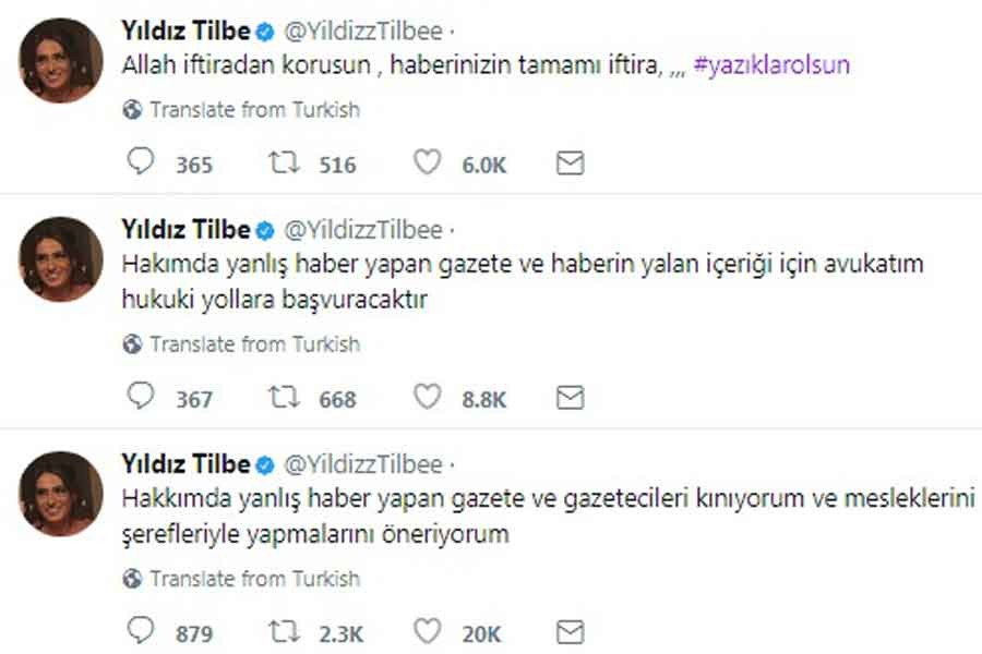 Yıldız Tilbe'den 'intihar' iddialarına tepki