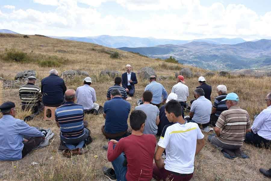 Ardahan'ın Posof ilçesinde yağmur duası!