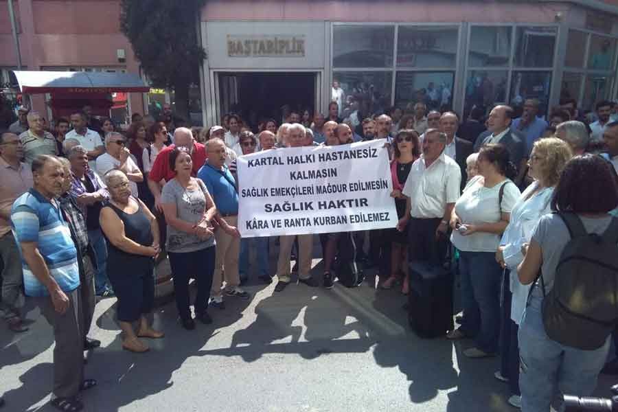 Kartal’da hastalar da sağlık çalışanları da mağdur olacak