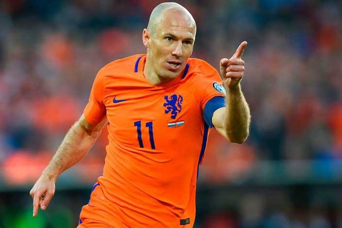 Arjen Robben milli takımı bıraktı