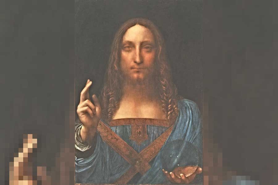 Leonardo da Vinci'nin tablosu 450 milyon dolara satıldı