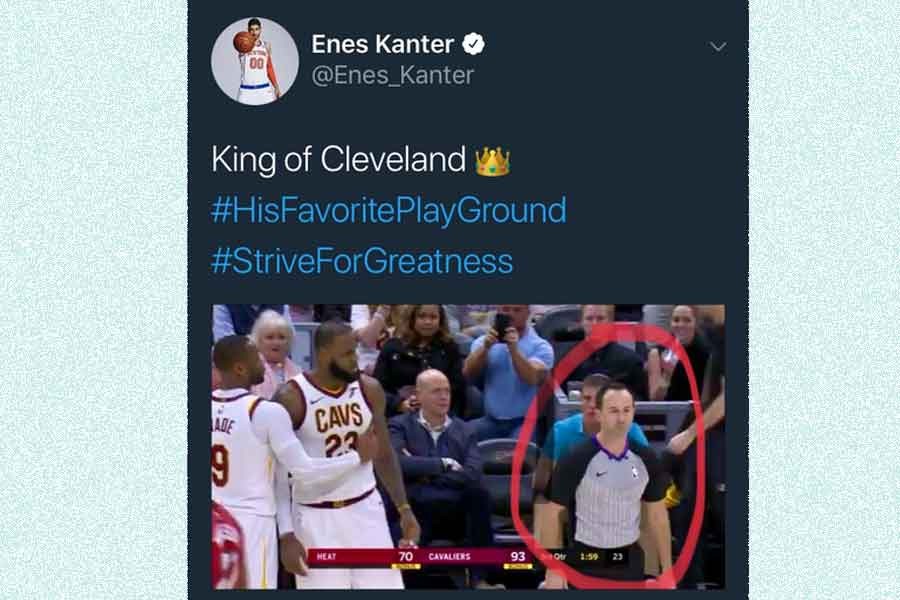 Enes Kanter, LeBron James'e sataşmayı sürdürüyor