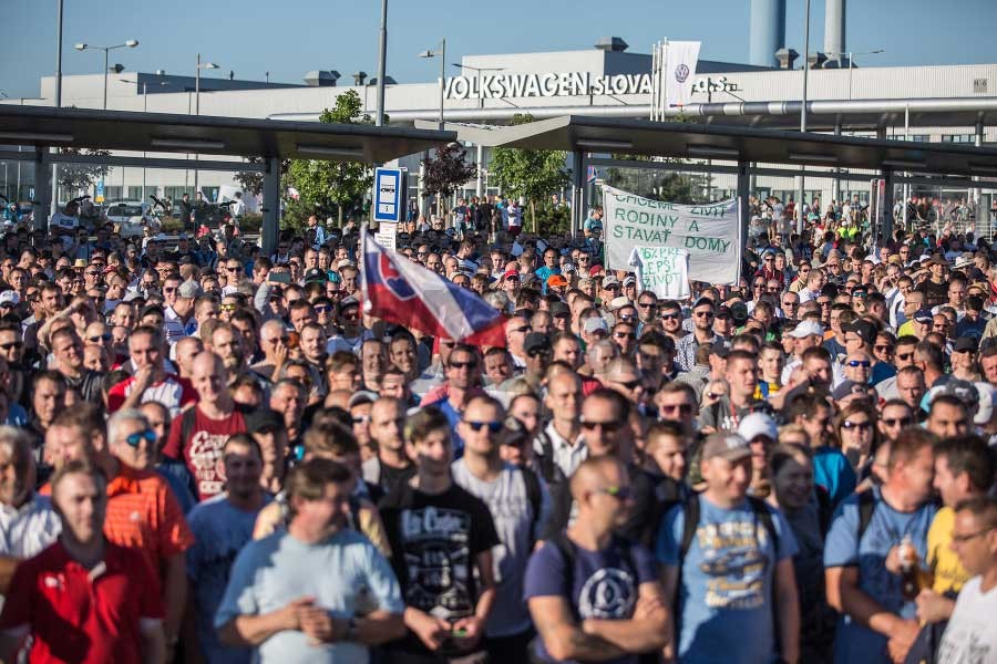 Slovakya’daki 6 günlük metal grevinin öğrettikleri