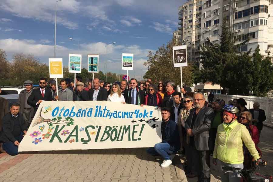 Kaşlılar otoban istemediklerini mahkemede tekrarladı