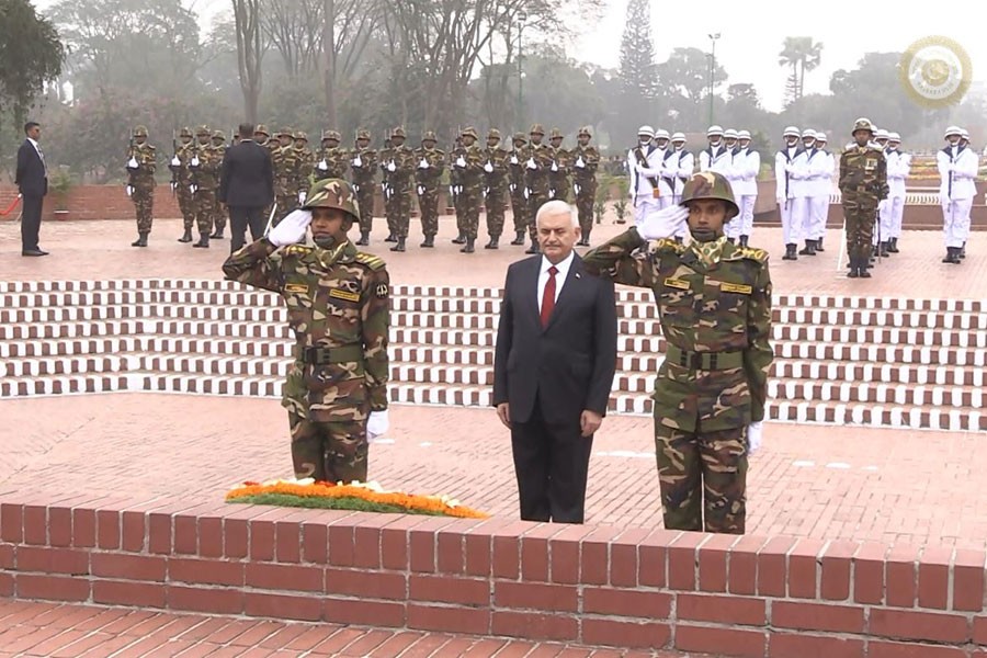 Başbakan Binali Yıldırım Bangladeş’te