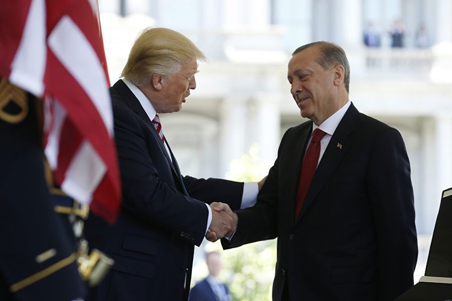 Erdoğan ve Trump görüşmesinde ikili ilişkiler ele alındı