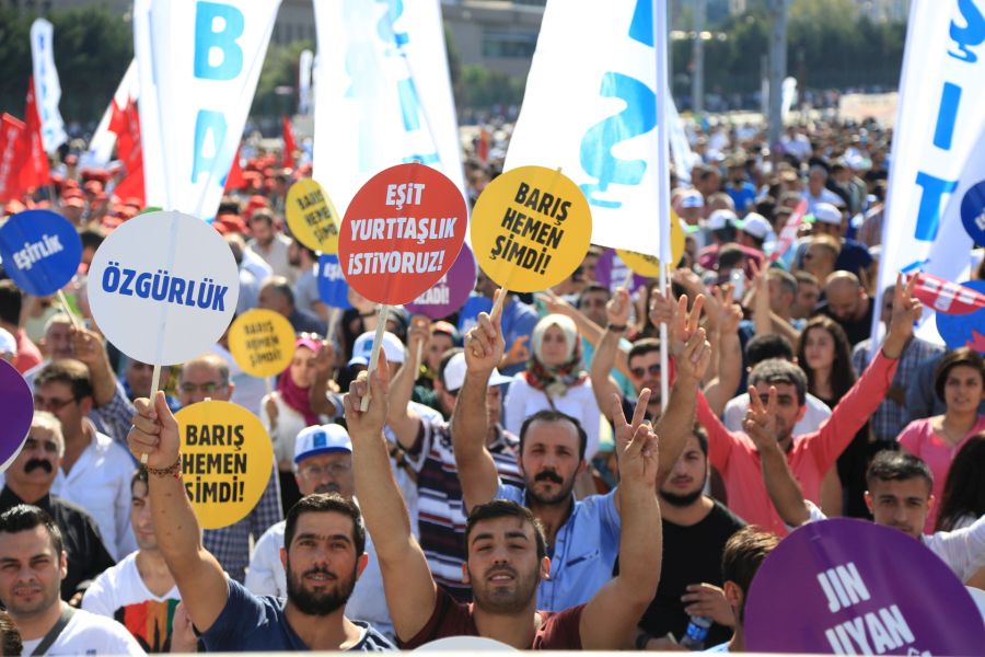 Bakırköy'de barış mitingi